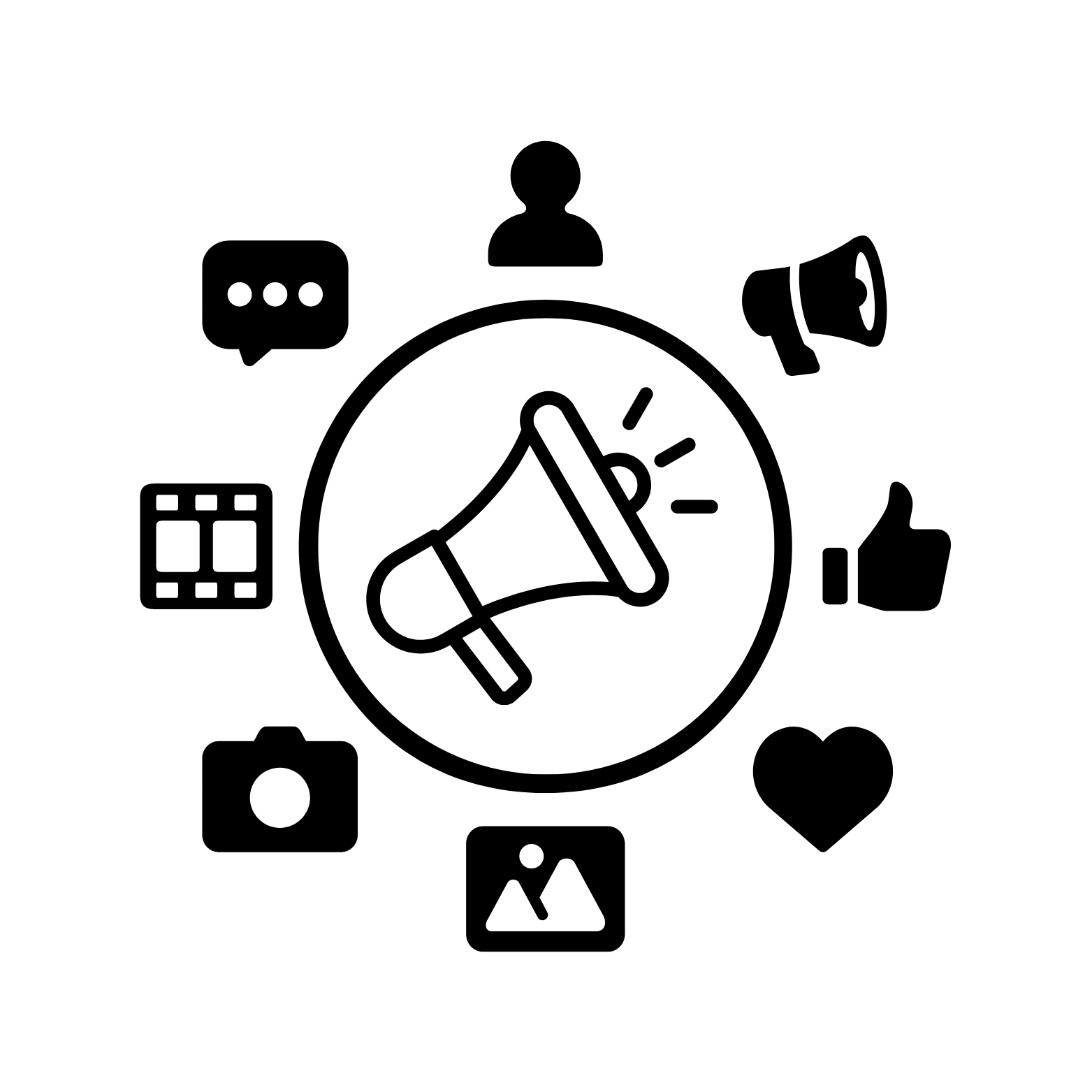 Comptes réseaux sociaux